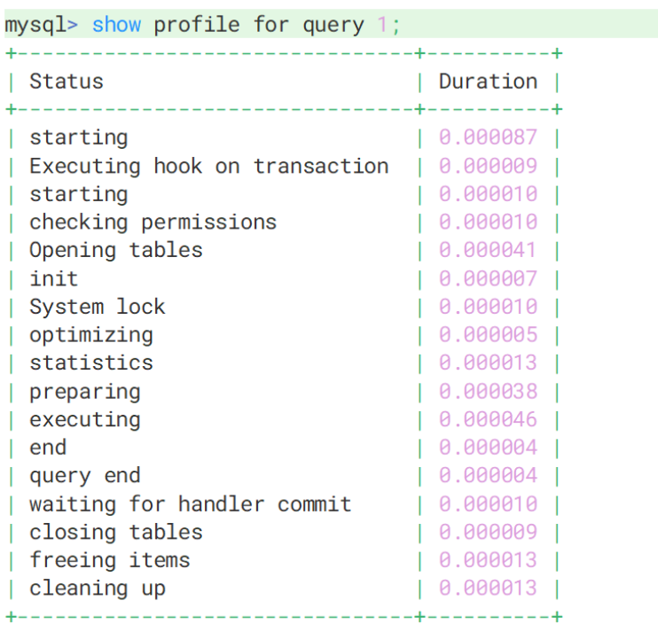 SQL 执行流程